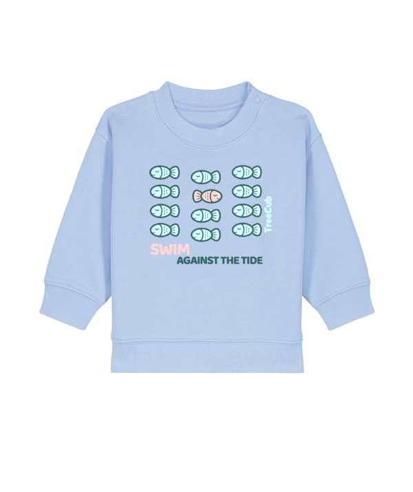 Swim Against the Tide Baby and Toddler Sweater