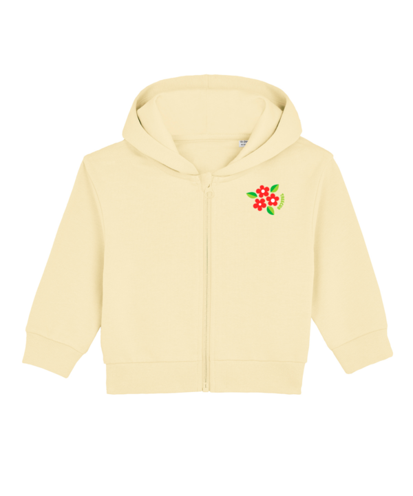 Flower Baby Zip-Hoodie