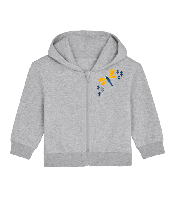 Forest Dragonfly Baby Zip-Hoodie