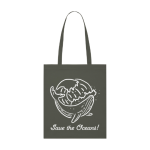 Save the Oceans Organic Tote Bag