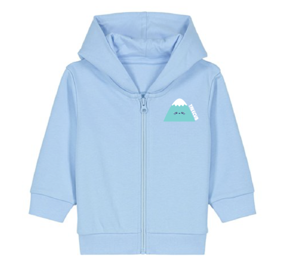 Cute Mountain Baby Zip-Hoodie